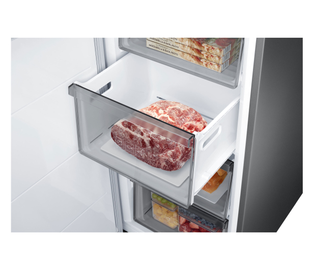 Zamrażarka Samsung RZ32C76CE22 EF Bespoke No Frost 186cm 36dB Czarne Szkło Kostkarka SLIM AI 323L - 1351932 - zdjęcie 6